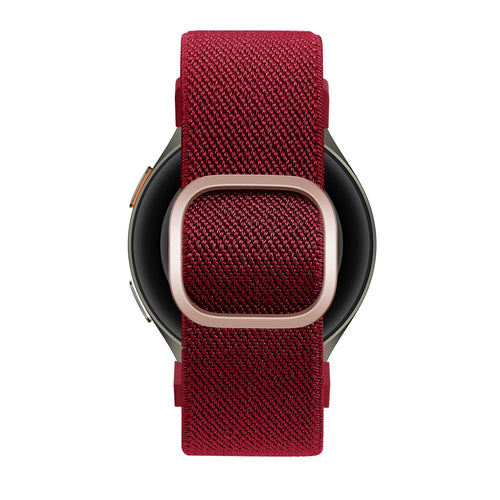 Bandz Samsung Galaxy Watch 5 - 44mm Elastic Strap 'Easy Fit' (Red)