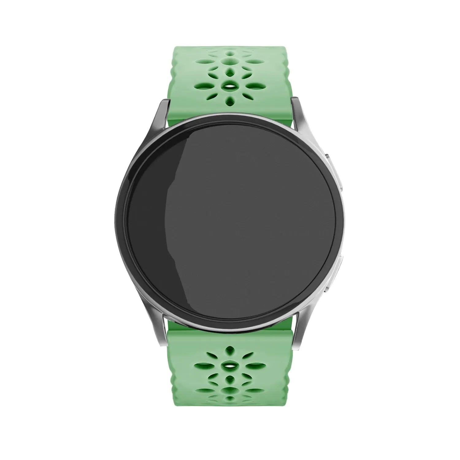 Amazfit Bip U (Pro) Patterned Silicone Strap (Green)