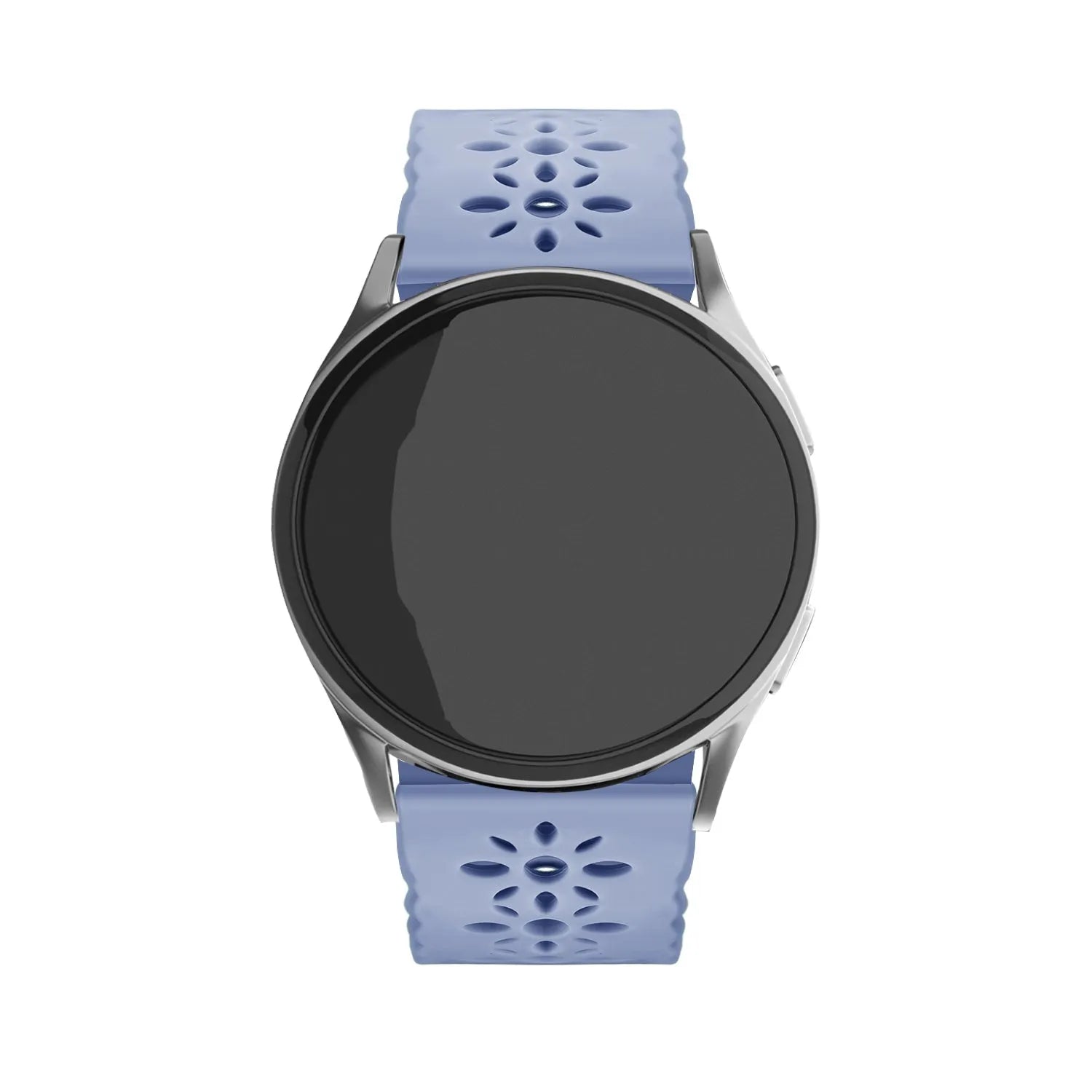 Coros Apex 42mm Patterned Silicone Strap (Lavender Grey)