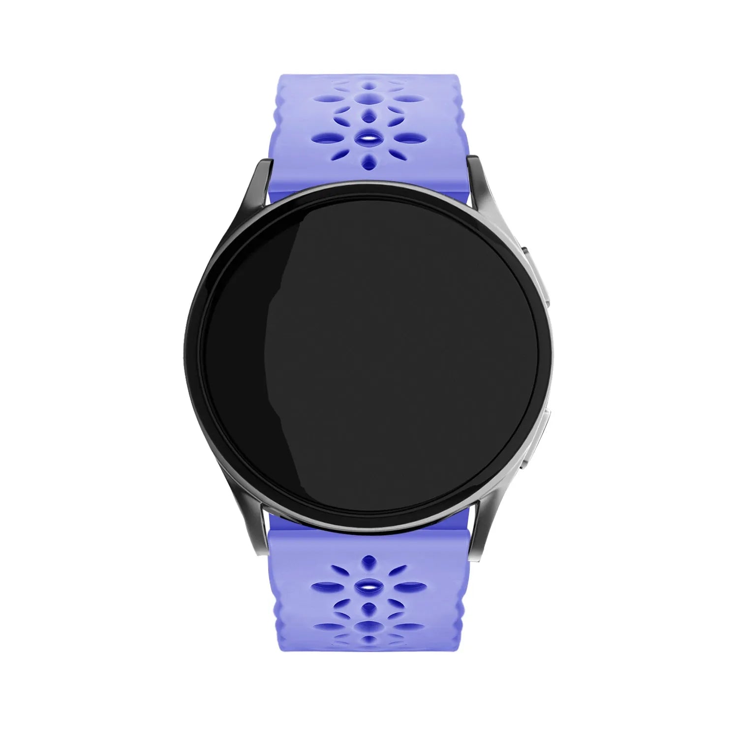 Coros Pace 2 Patterned Silicone Strap (Lilac)