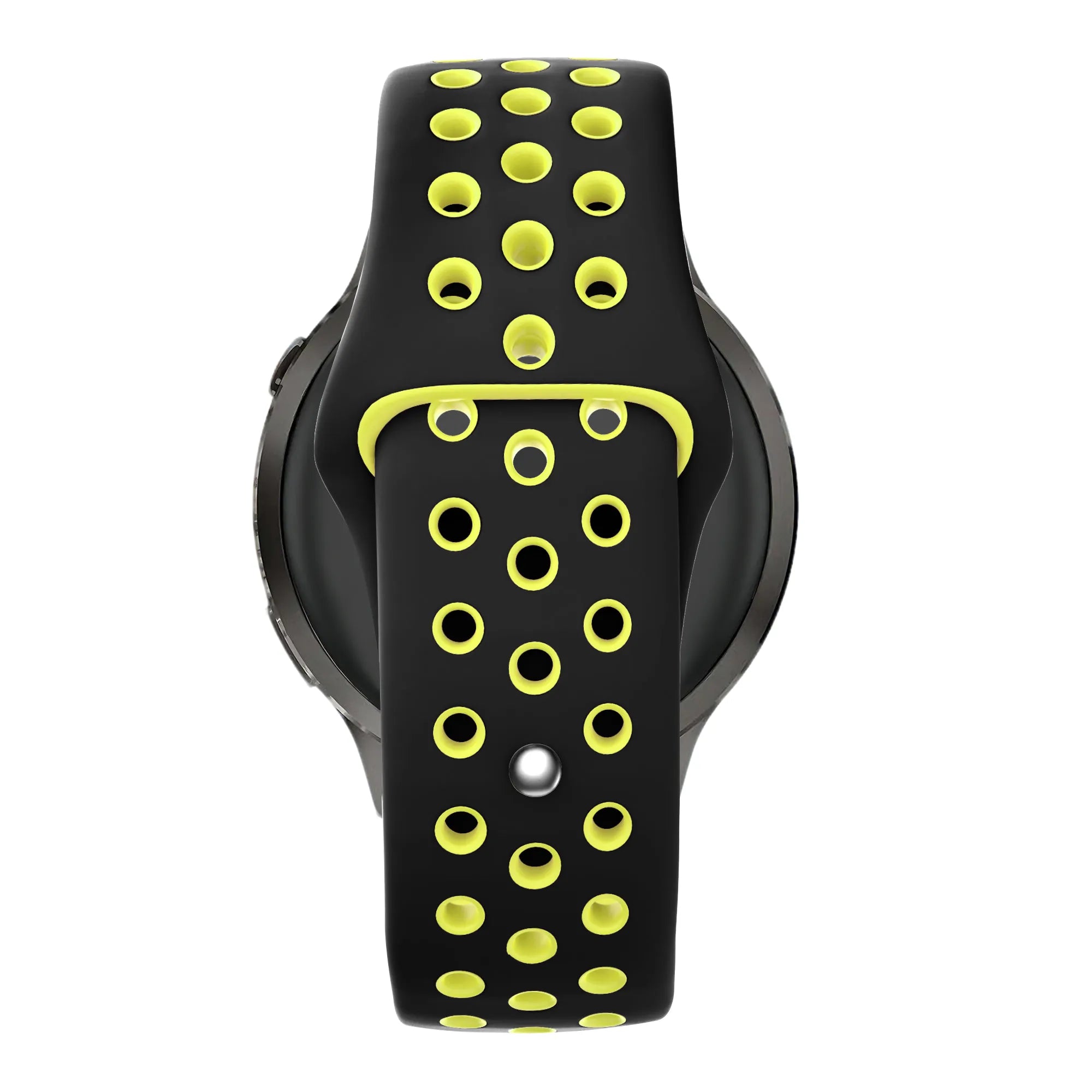 Bandz Garmin Forerunner 570 - 47mm Sport Strap 'Deluxe' (Black/Yellow)