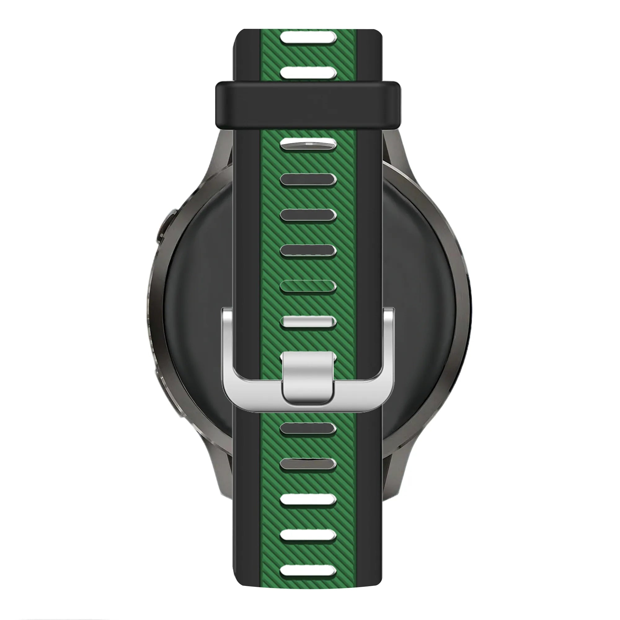 Bandz Garmin D2 Air X15 Dual Buckled Sport Strap (Black/Green)