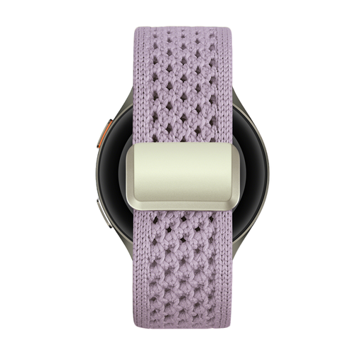 Bandz Withings ScanWatch Light Vintage Nylon Strap (Light Purple)
