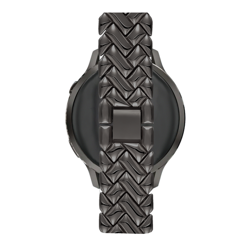 Bandz Withings ScanWatch Light Metal Strap 'V-Type' (Black)