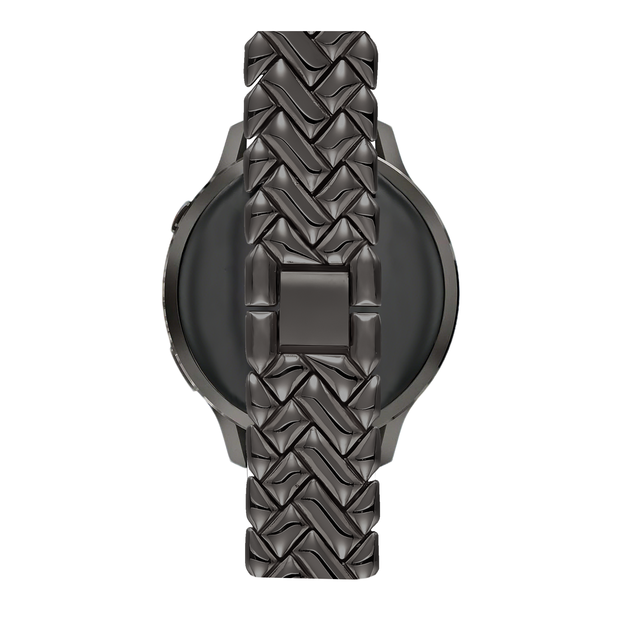 Bandz Withings ScanWatch Light Metal Strap 'V-Type' (Black)