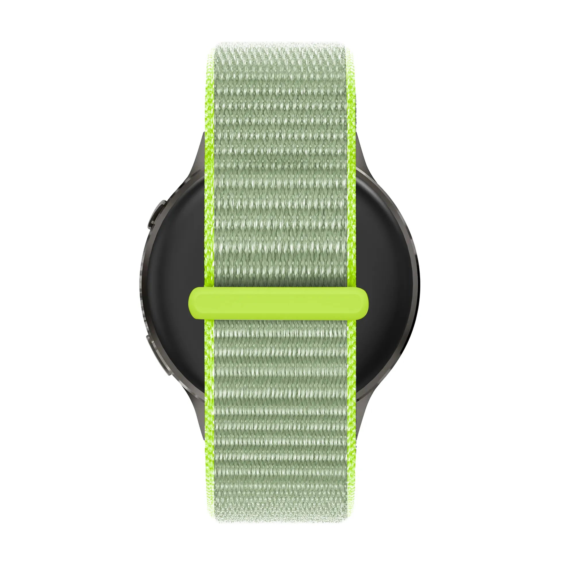 Bandz Garmin Vivoactive 4 Nylon Loop Strap (Flash Yellow)