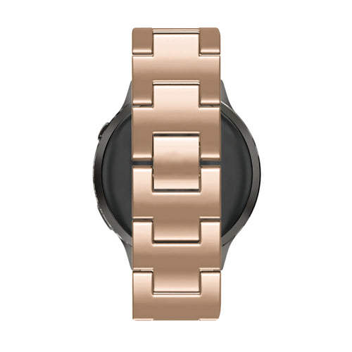 Bandz Huawei Watch GT 5 - 41mm Metal Strap 'Chains' (Rose Gold)