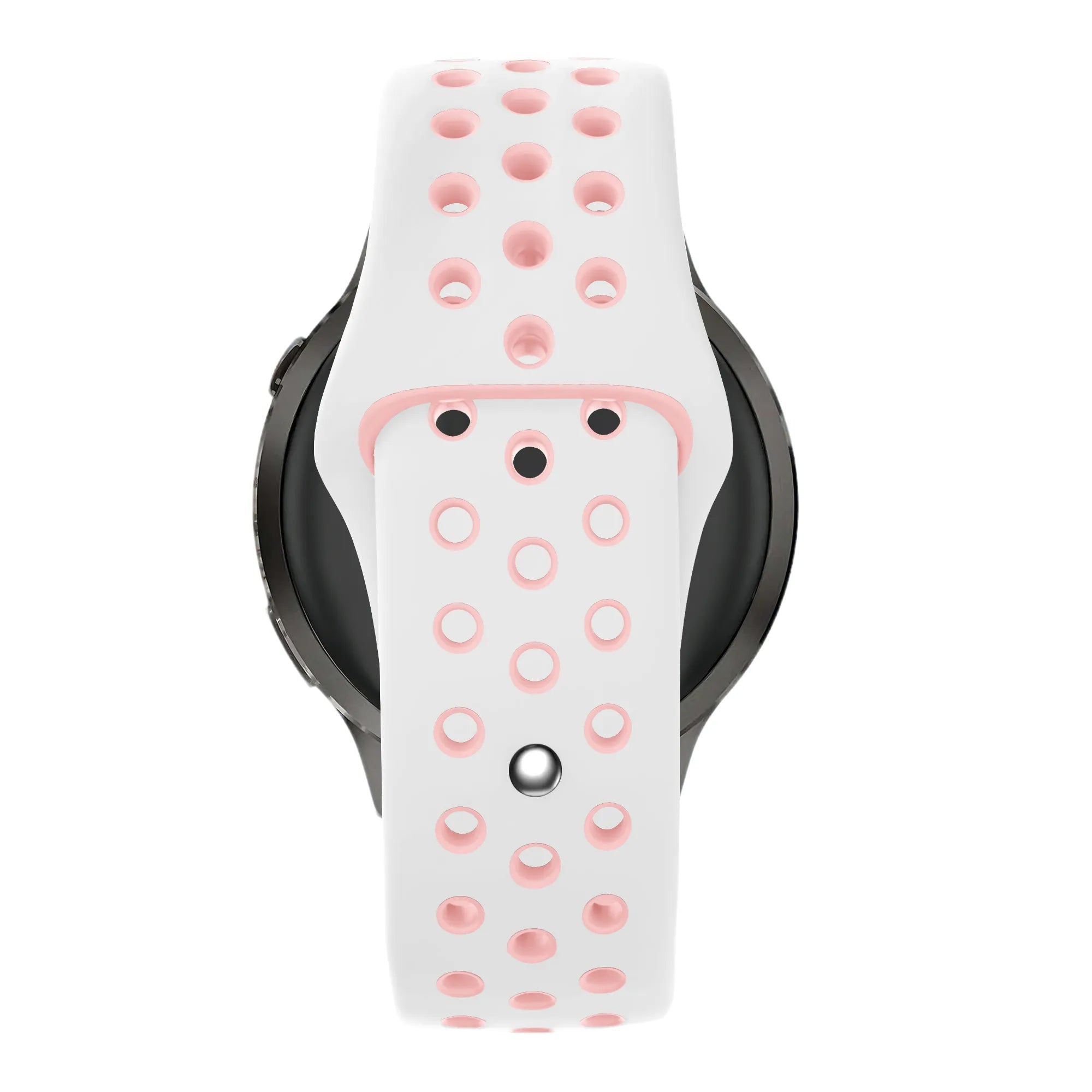 Bandz Garmin Venu 2 Plus Sport Strap 'Deluxe' (White/Pink)