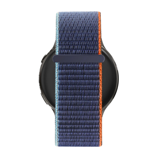 Bandz Garmin Forerunner 70 Nylon Loop Strap (Blue Mix)
