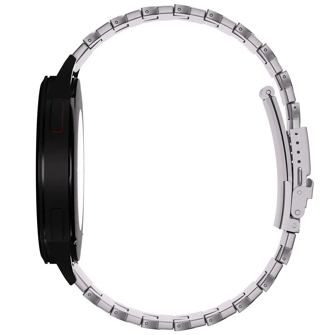Gard Pro Health 4 Smartwatch Butterfly Titanium Strap (Silver)