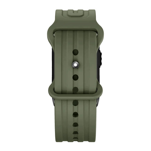 Bandz Garmin Cirqa Silicone Strap 'Classic' (Army Green)