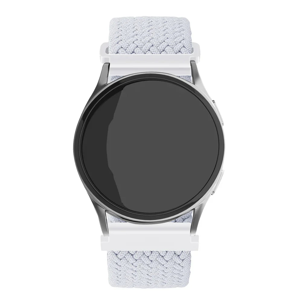 Amazfit Bip 3 (Pro) Adjustable Braided Strap (White)