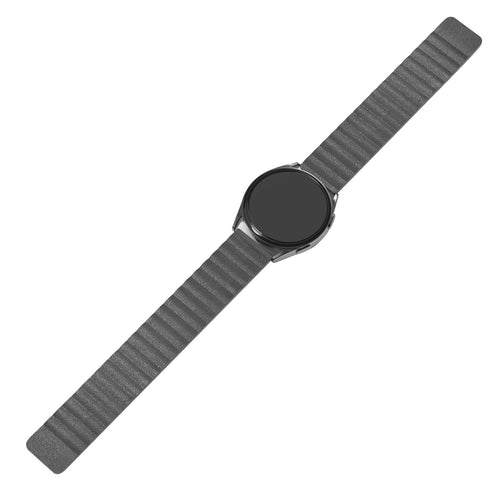 Amazfit Active 2 Leather Loop Strap (Grey)