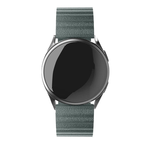 Coros Pace 2 Leather Loop Strap (Viridian)
