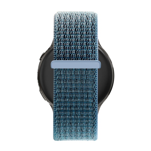 Bandz Garmin Forerunner 265s Nylon Loop Strap (Green-Grey)