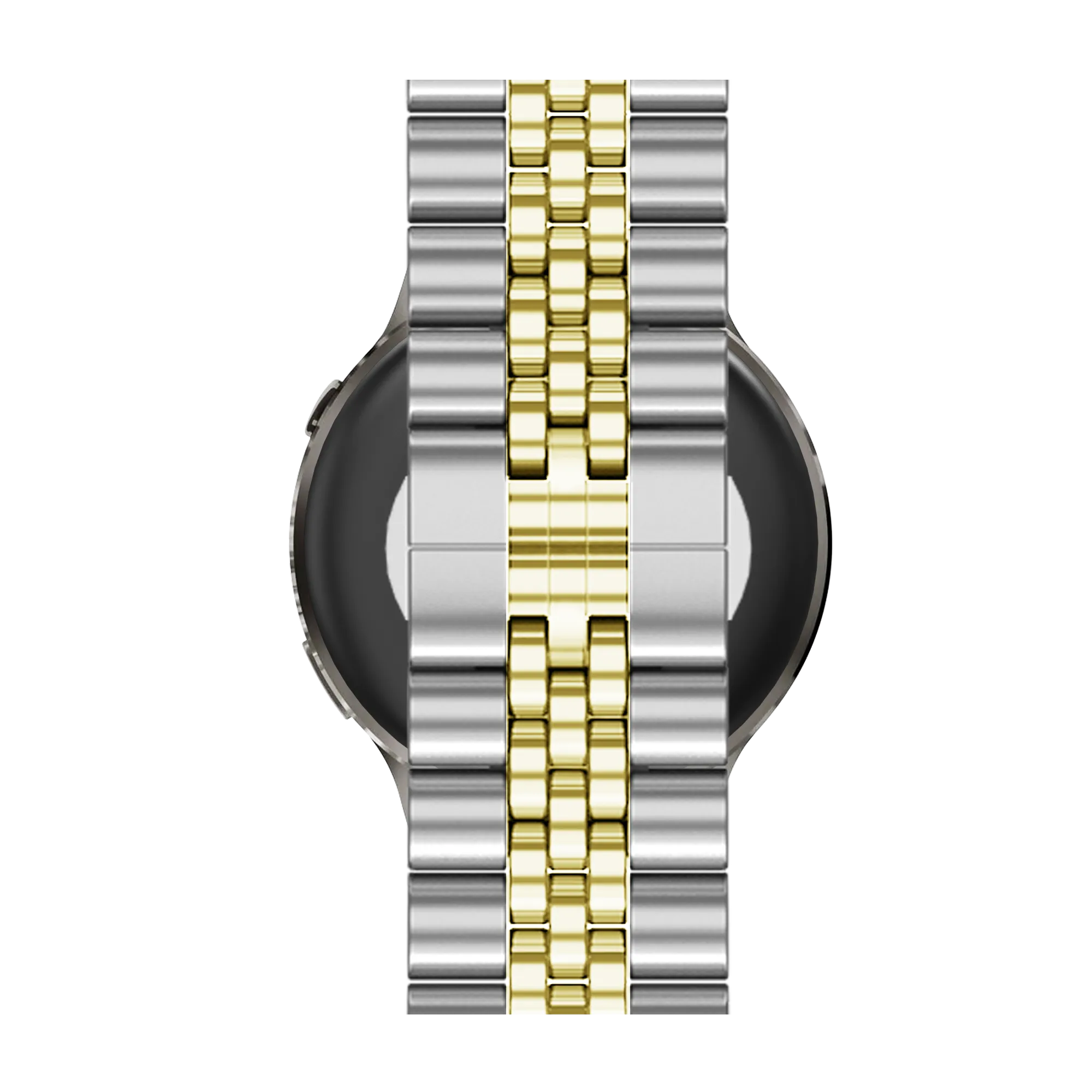 Bandz Garmin Forerunner 265s Steel Strap 'Jubilee' (Silver/Gold)