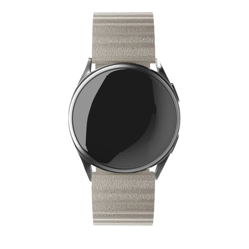 Coros Pace 2 Leather Loop Strap (Khaki)