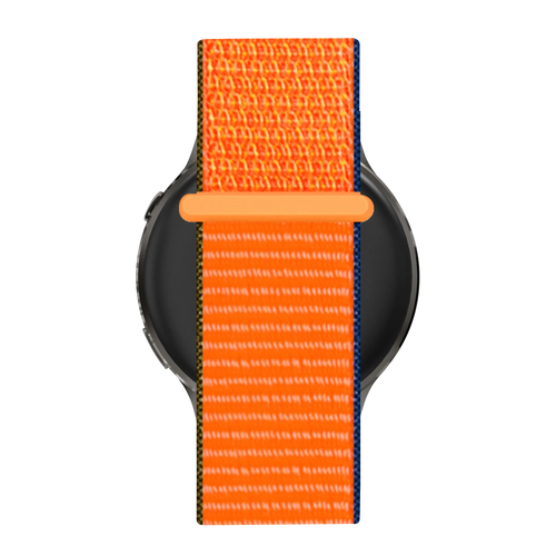 Bandz Garmin Forerunner 265s Nylon Loop Strap (Kumquat)