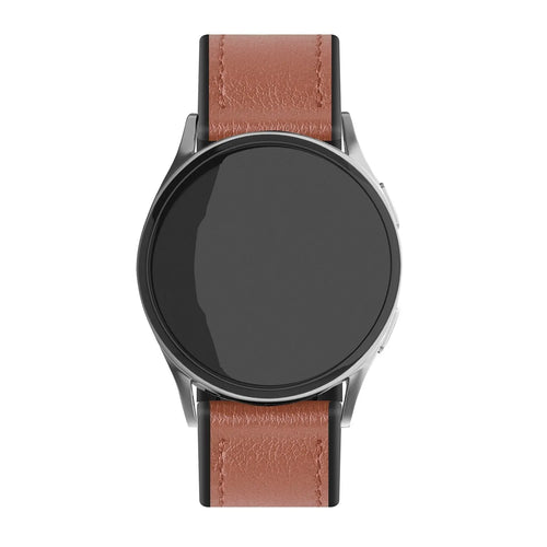 Suunto Race (S) Leather Hybrid Strap (Light Brown)