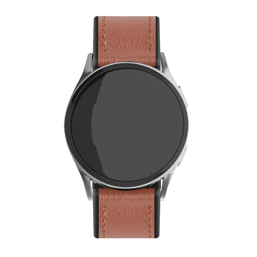 OnePlus Watch 3 Leather Hybrid Strap (Light Brown)