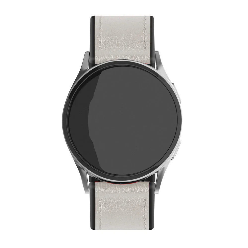 Suunto Vertical 2 Leather Hybrid Strap (White)