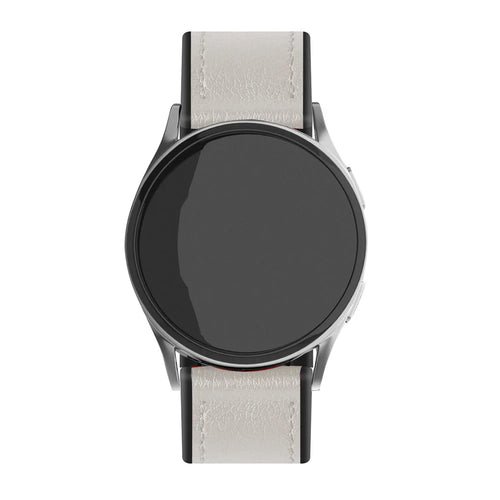 Xiaomi Watch S3 Leather Hybrid Strap (White)