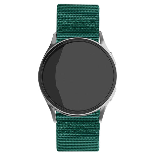 nylon gesp band donkergroen 2