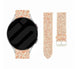 Samsung Galaxy Watch 7 - 44mm Leather Strap with Glitters (Rose Gold)