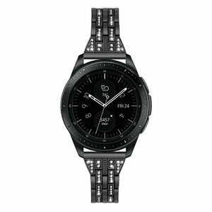 Diamond Steel Strap, on a watch, direct front view