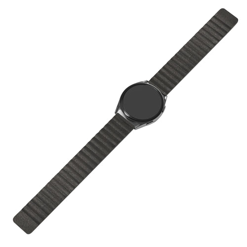 Amazfit Bip 5 Leather Loop Strap (Black)