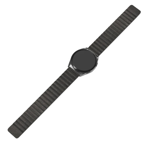 Withings Steel HR Sport Leather Loop Strap (Black)