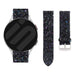 Samsung Galaxy Watch 7 - 44mm Leather Strap with Glitters (Black)