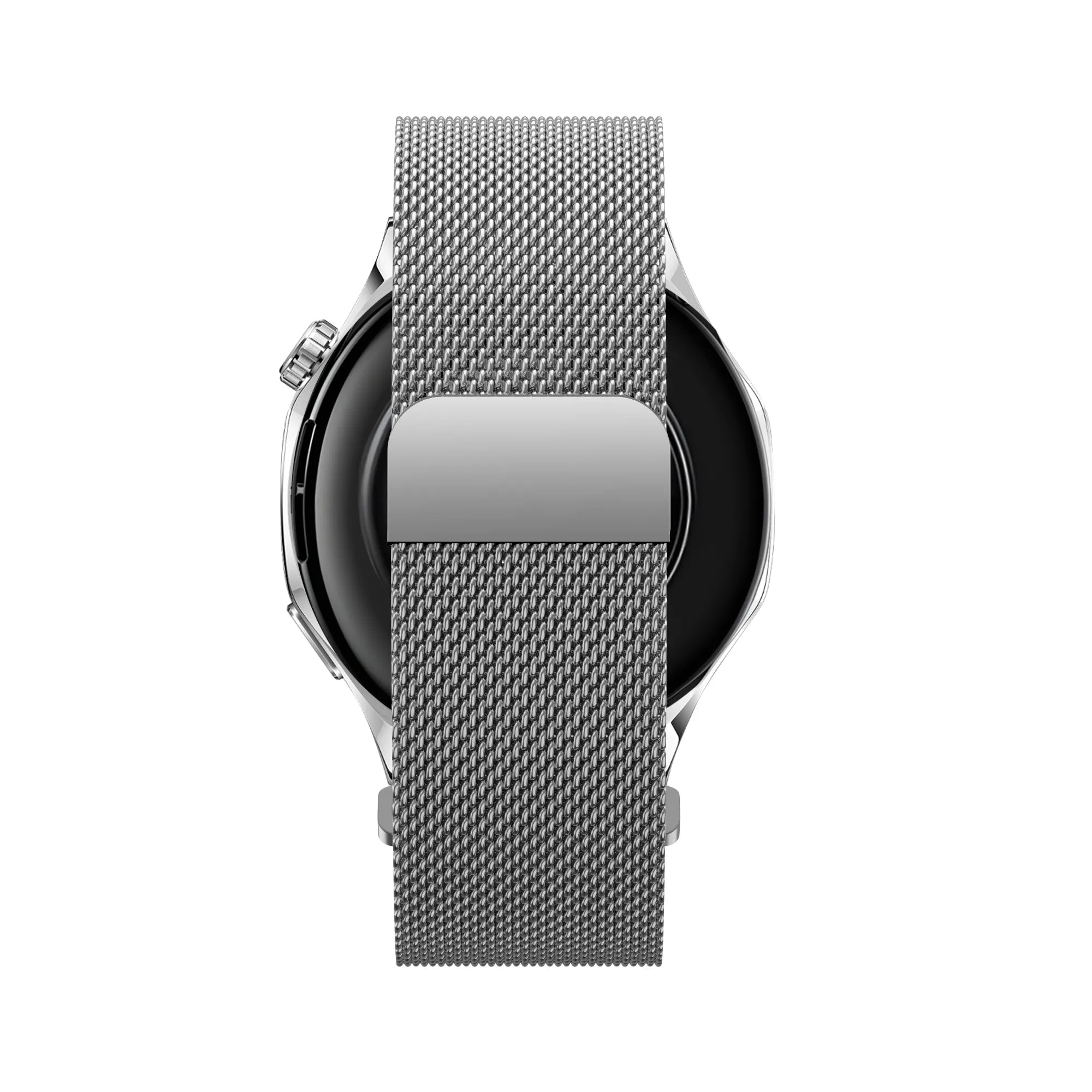 Bandz Huawei Watch GT 'One Push' Milanese Strap (Silver)