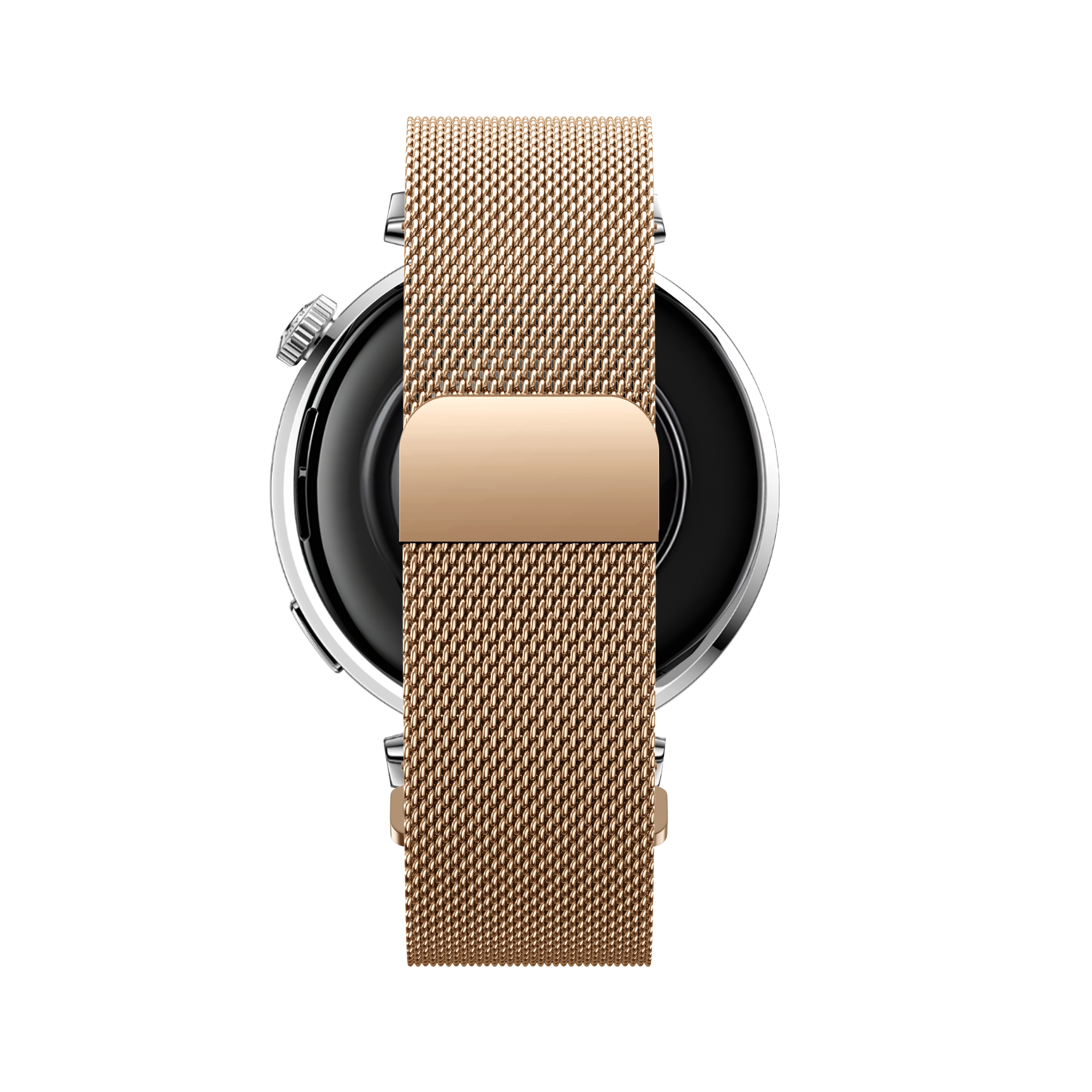 Bandz Withings Steel HR - 36mm Milanese Strap 'Easy fit' (Rose Gold)