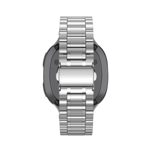 Bandz Samsung Galaxy Watch 8 Classic Steel Strap 'Deluxe' (Silver)