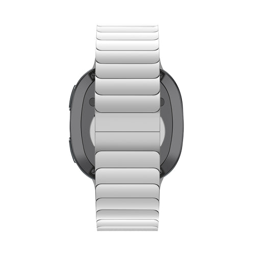 Bandz Samsung Galaxy Watch 9 - 44mm Steel Strap 'One Bead' (Silver)