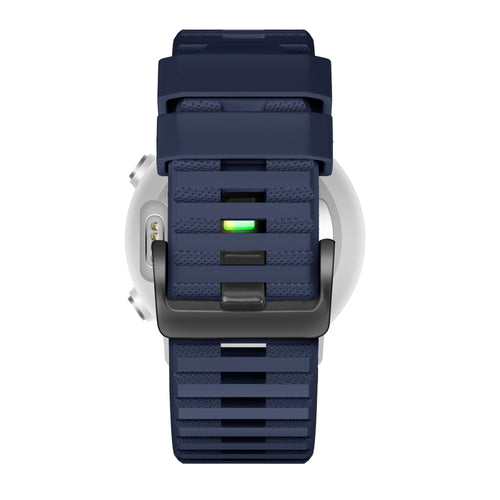 Bandz Garmin MARQ Silicone Strap with Buckle (Dark Blue)