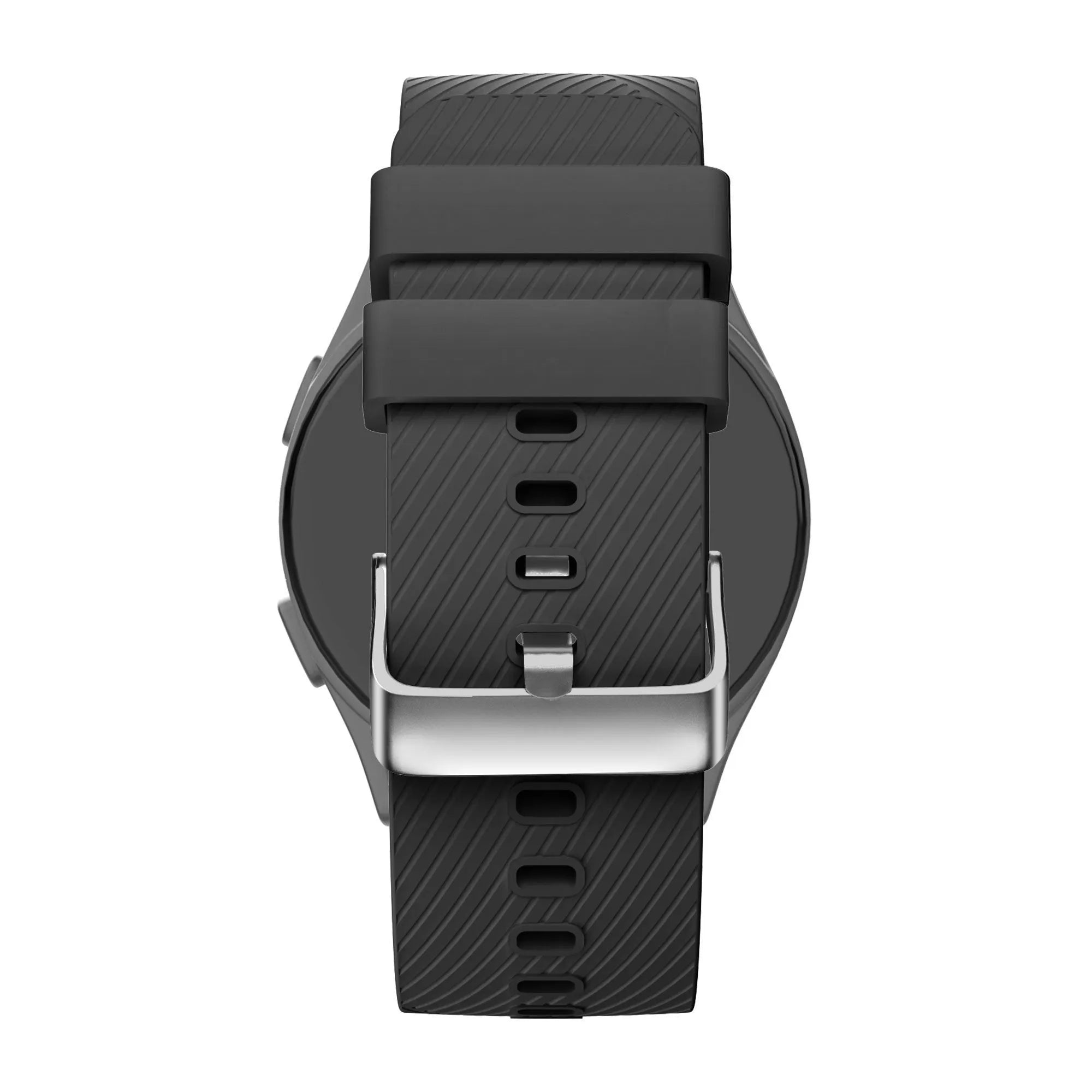 Bandz Oozoo Smartwatch 20mm Silicone Strap 'Deluxe' (Black)