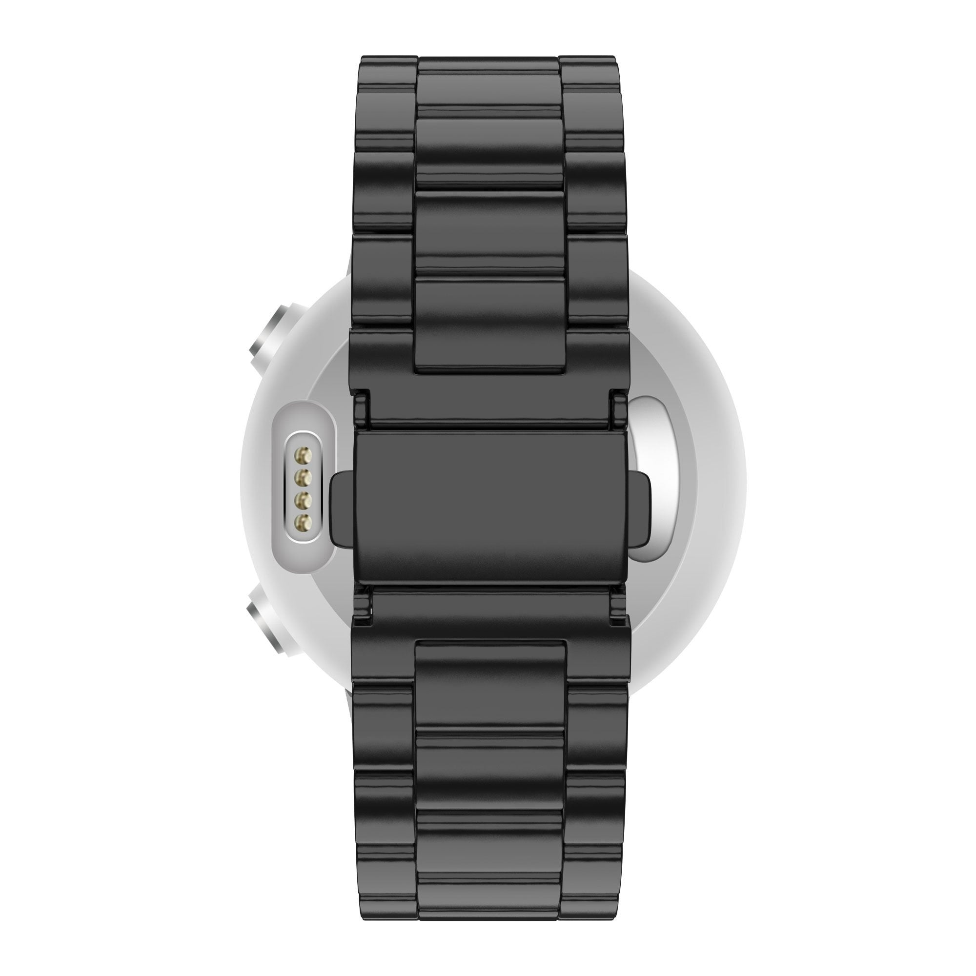 Bandz Garmin Quatix 8 - 47mm Steel Strap 'Classic' (Black)