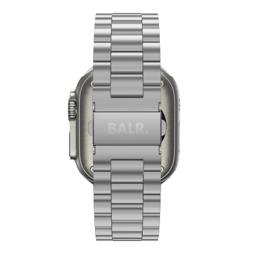 BALR Apple Watch Titanium Strap (Silver)
