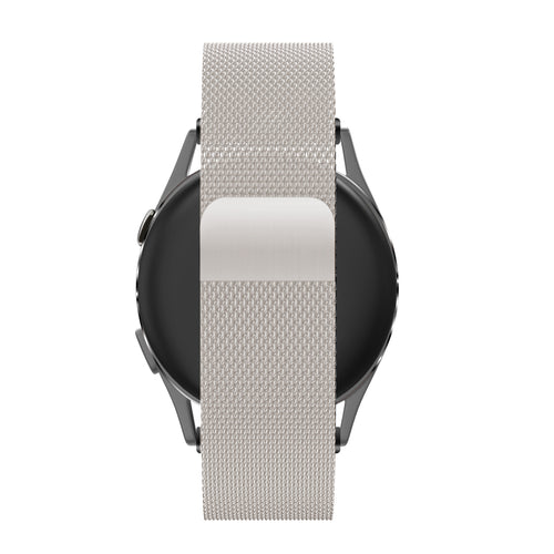 Bandz Garmin Vivomove HR Milanese Loop Strap (Starlight)