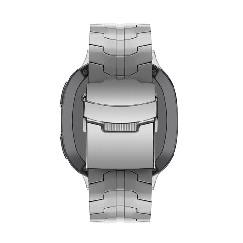 Bandz Samsung Galaxy Watch 8 - 40mm Titanium Strap 'Iron' (Silver)