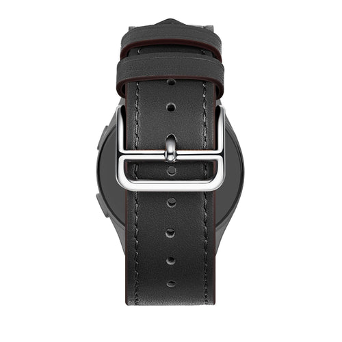Bandz Polar Vantage M3 Leather Strap 'Deluxe' (Black)
