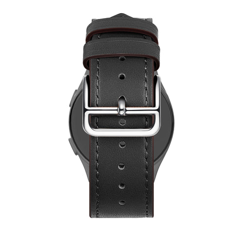 Bandz Amazfit Cheetah 2 Pro Leather Strap 'Deluxe' (Black)