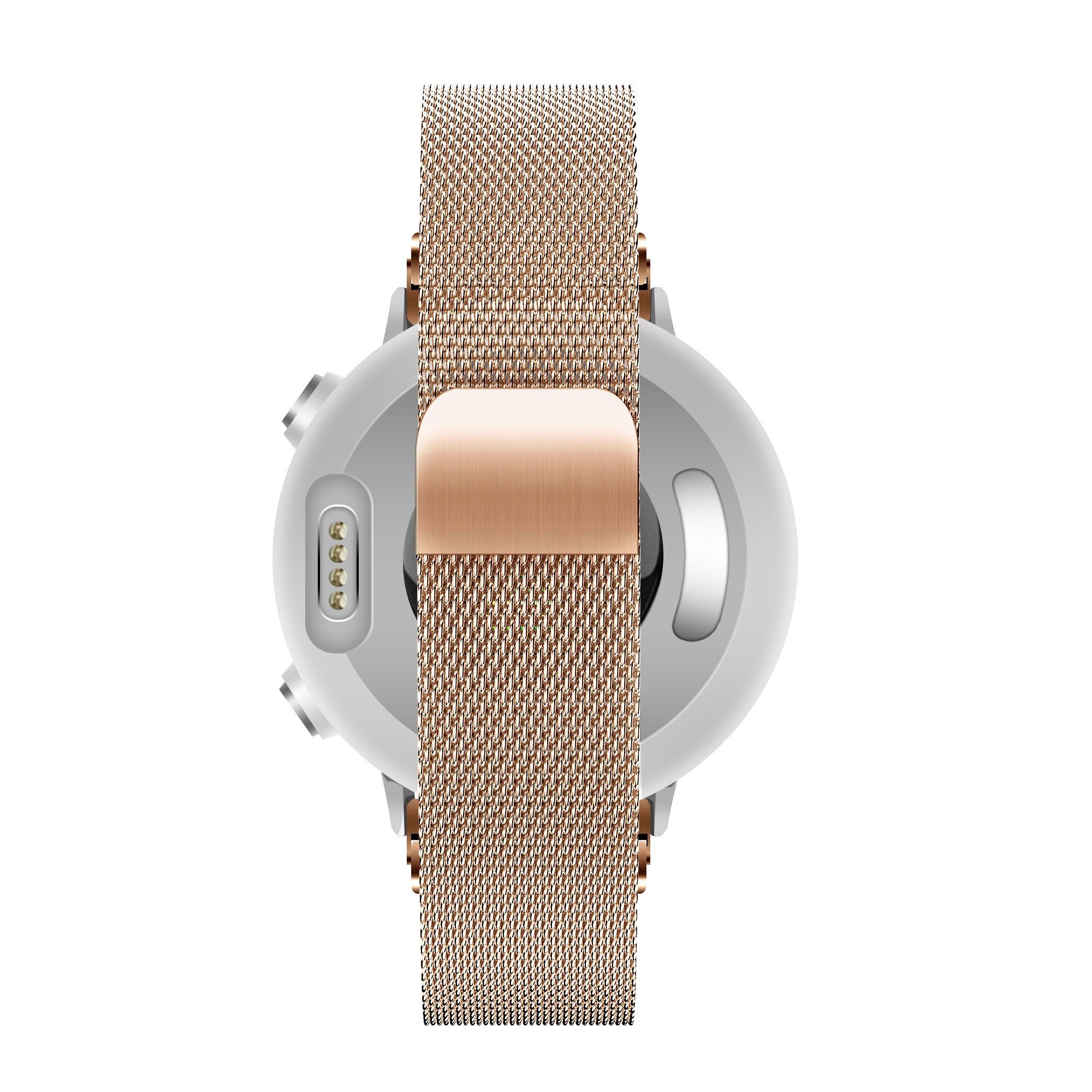Bandz Garmin Descent Mk3(i) - 43mm Milanese Loop Strap (Rose Gold)