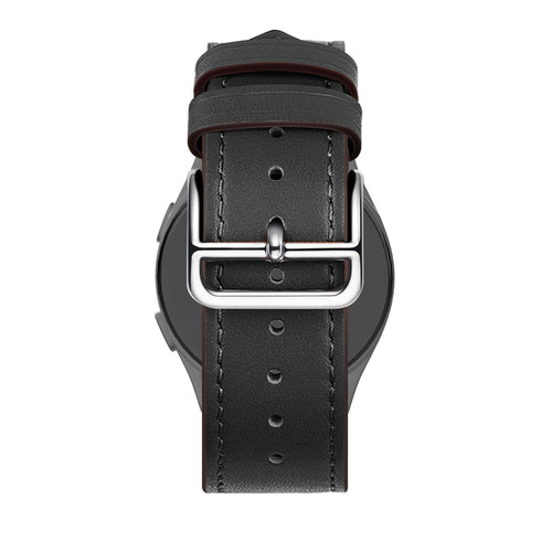 Bandz Huawei Watch GT 7 Pro Leather Strap 'Deluxe' (Black)