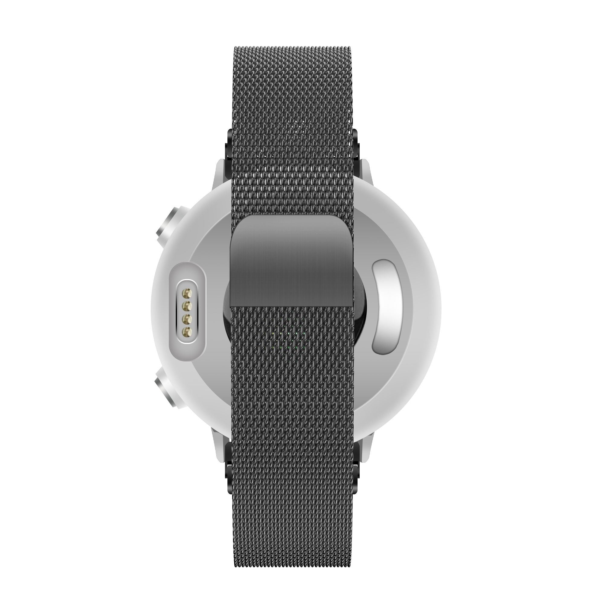 Bandz Garmin Quatix 8 Pro - 47mm Milanese Loop Strap (Black)