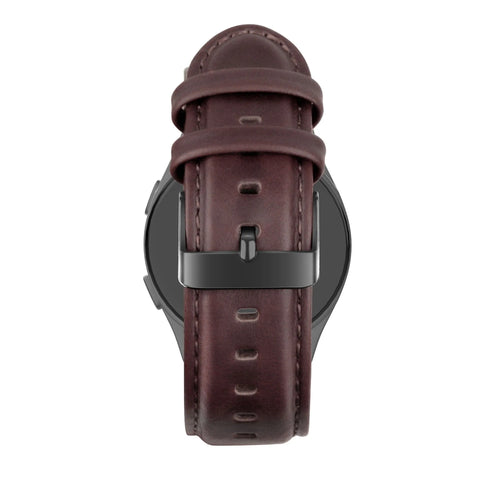 Bandz Suunto 9 Peak Pro Leather Strap 'Classic' (Dark Brown)