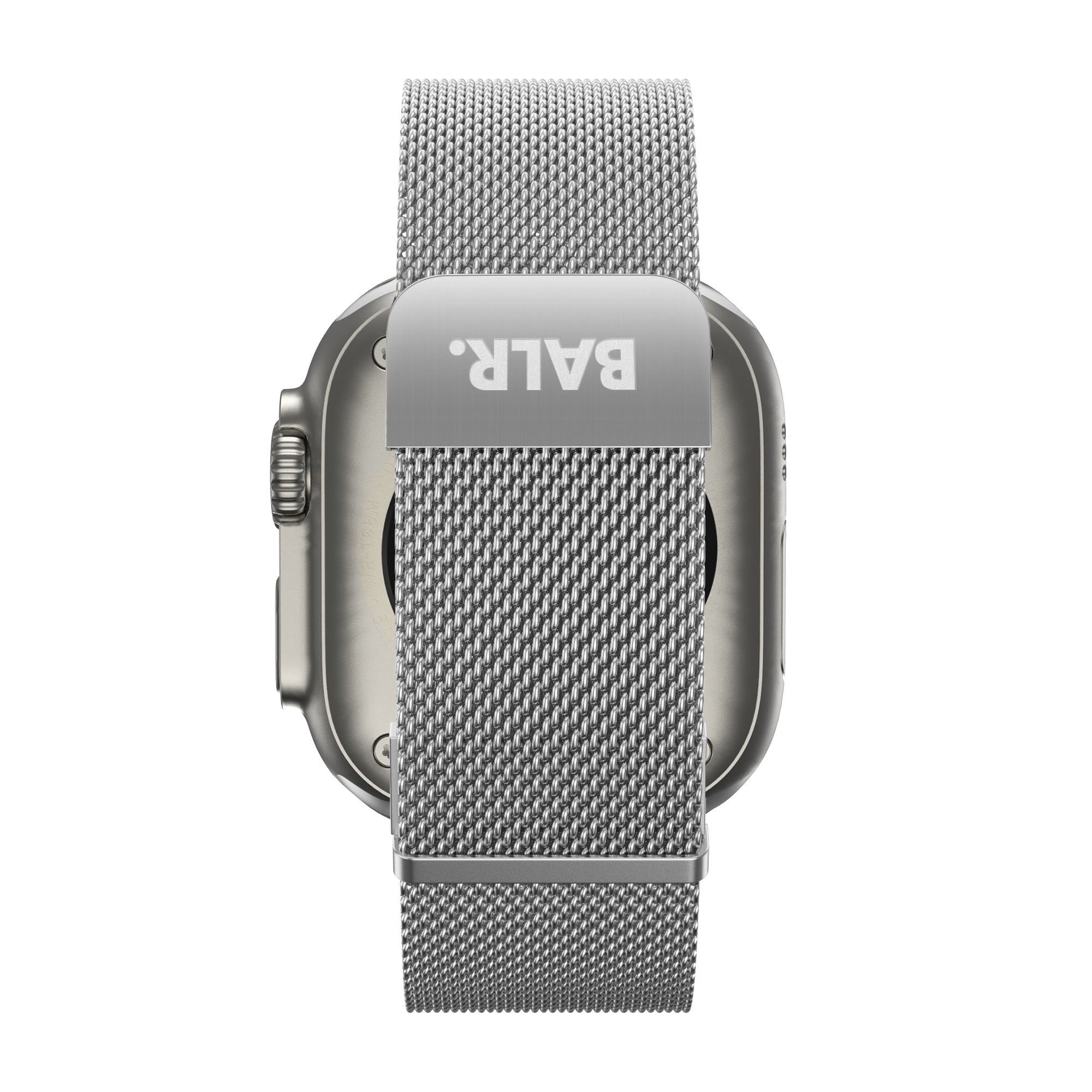 BALR Apple Watch Ultra Milanese Strap (Silver)