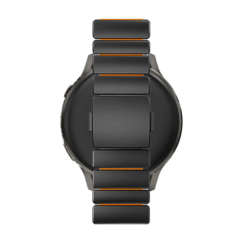 Bandz Huawei Watch Ultimate Titanium Strap 'Hybrid' (Black/Orange)